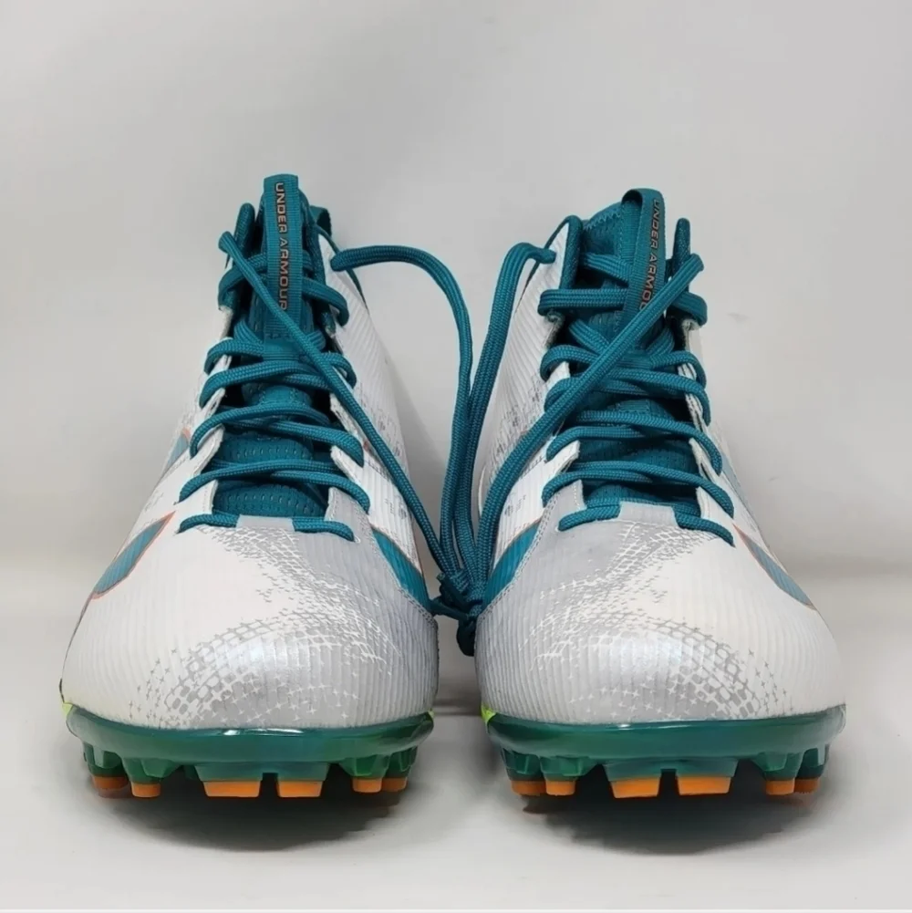 Under Armour Spine Fierce Pro Multicolor Football Cleats Shoes Men's Size 16 New